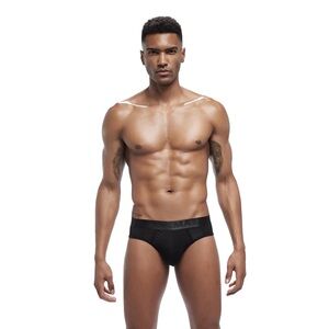Men's Black Jockmail Classic Brief